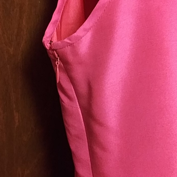 NWT KATE SPADE SILK FUCHSIA FLORAL TANK - Picture 6 of 9